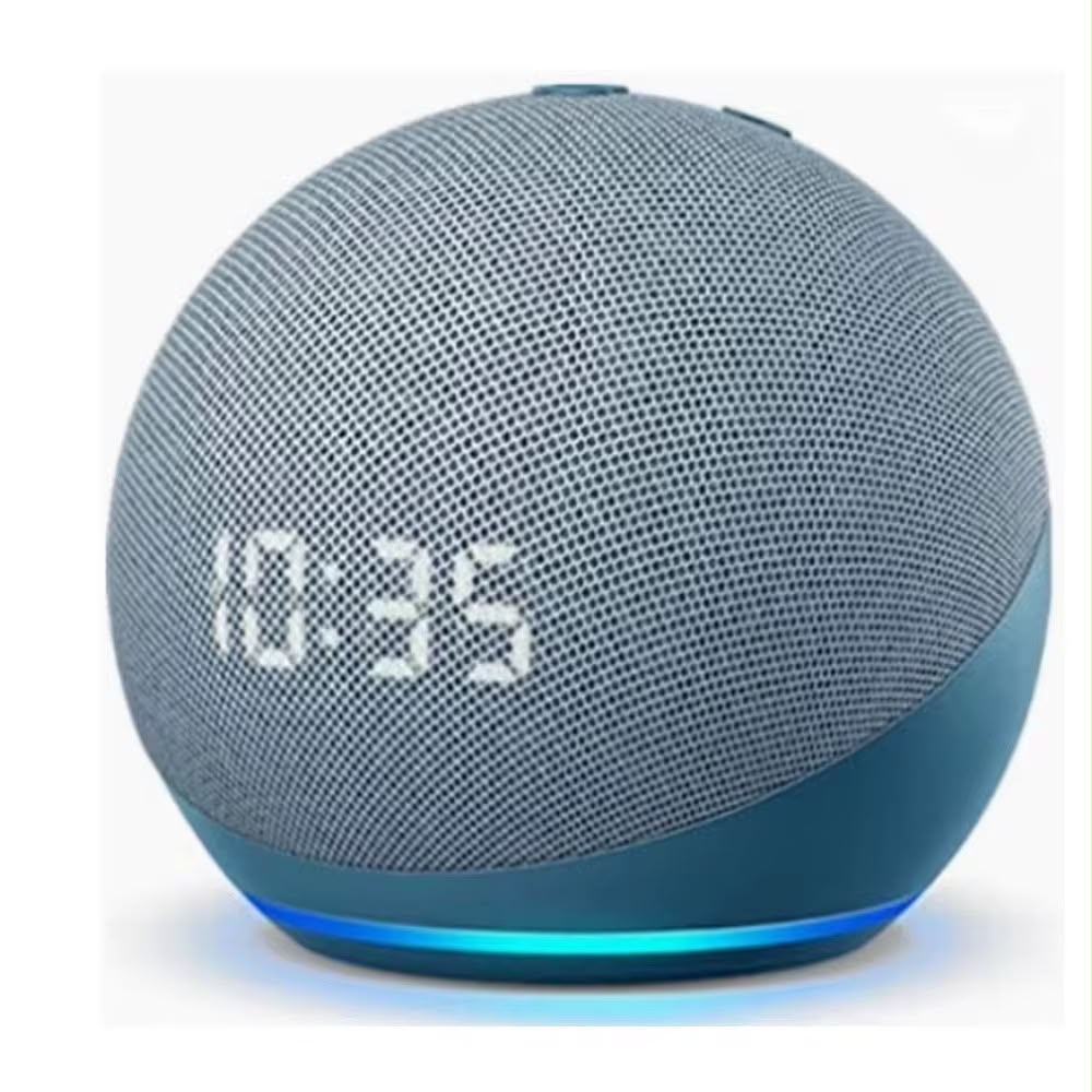 Amazon Echo Dot 5th Gen with Clock