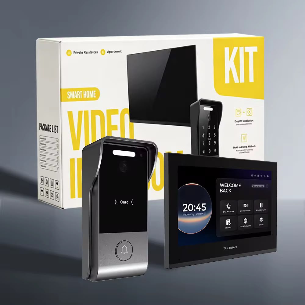 Tuya Smart IP PoE Video Door Phone (Villa Intercom Kit)
