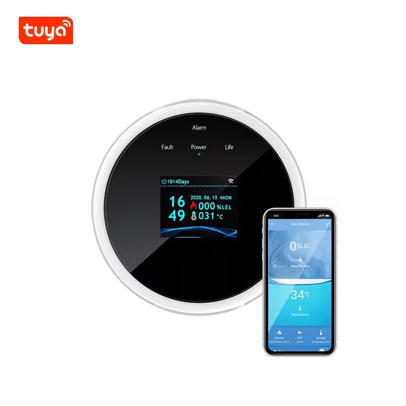 Wi-Fi Smart Gas Leak Detector